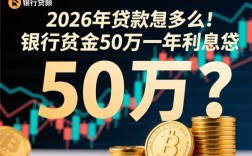 向银行贷款50万一年利息是多少，利息怎么算