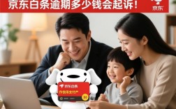 京东白条逾期多少钱会起诉家人呢，逾期不还会连累家人吗？