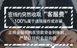 贷款下款后收客服费是真的吗，带身份证签约要收费吗？
