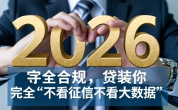 不看征信不看大数据的贷款平台2026年，哪里能借？