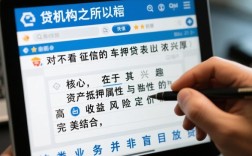 信贷机构为何会对不看征信的车抵贷感兴趣，真的吗