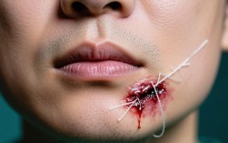 下巴很深的口子怎么处理，深伤口愈合后会不会留疤