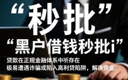 黑户借钱秒批是真的吗，哪里有黑户借钱秒批的平台