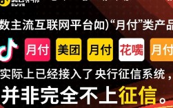 月付不上征信吗，微信分付和抖音月付上征信吗