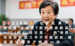 2026年57岁征信花黑户能下款吗，哪里有靠谱口子