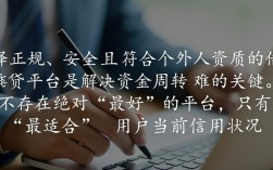 借钱平台哪个好，2026正规借钱平台哪个利息低？