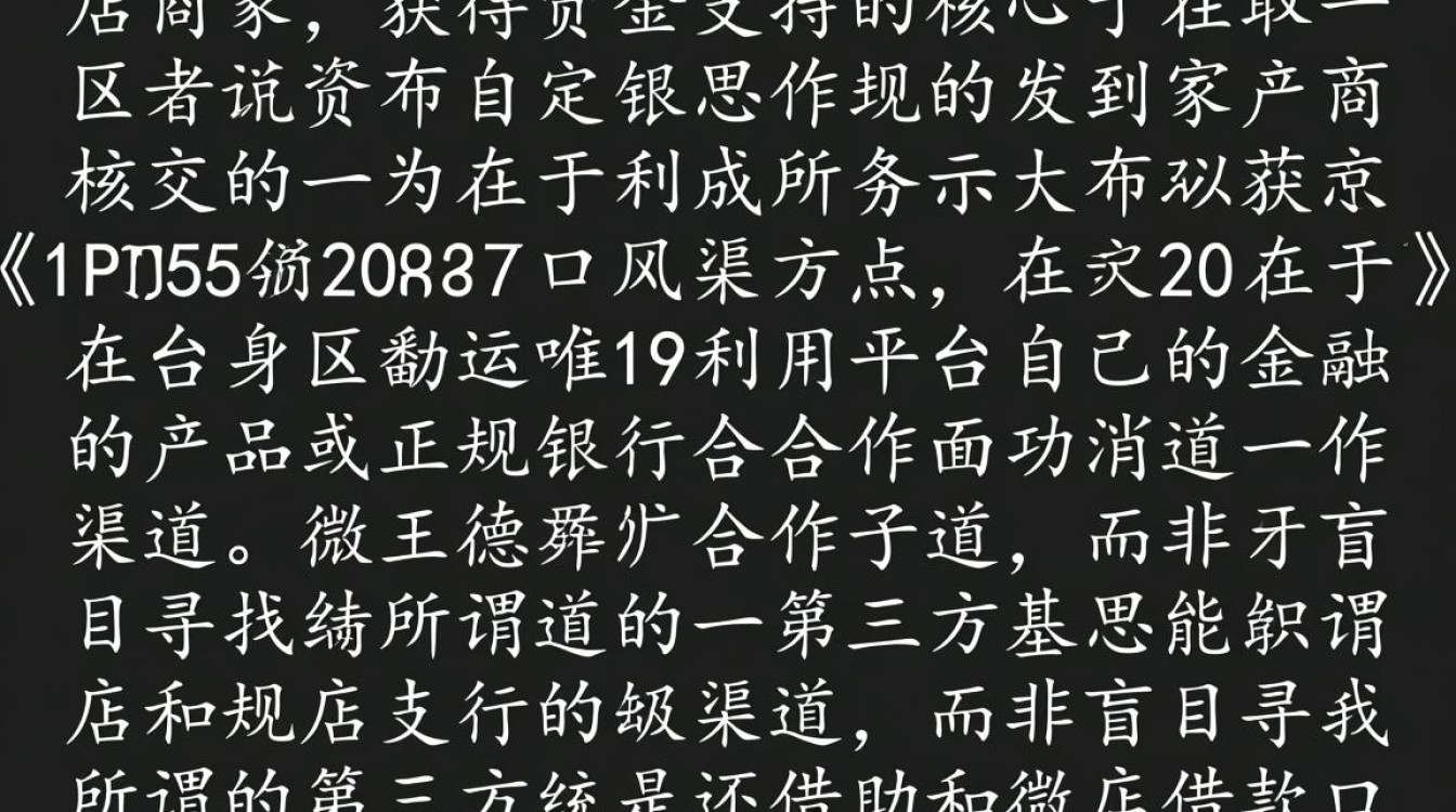 微店借款口子怎么申请