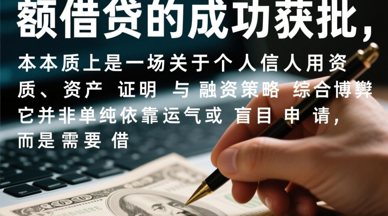 怎么大额借贷?需要满足什么条件才能下款? 需要满足什么条件才能下款