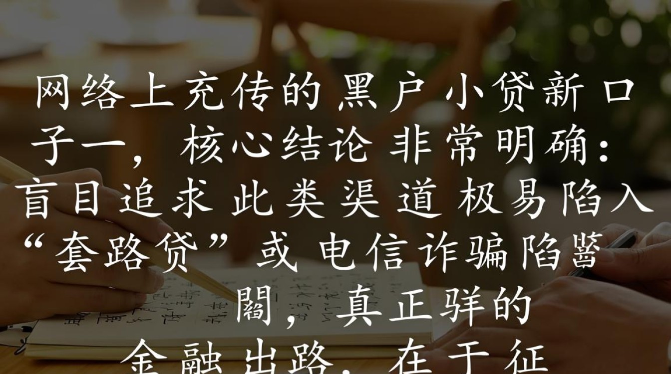 黑户小贷新口子哪里能借