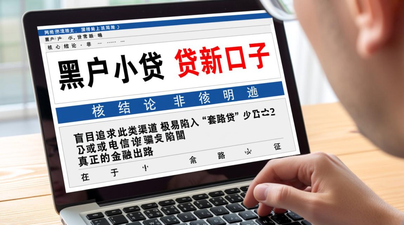 黑户小贷新口子哪里能借