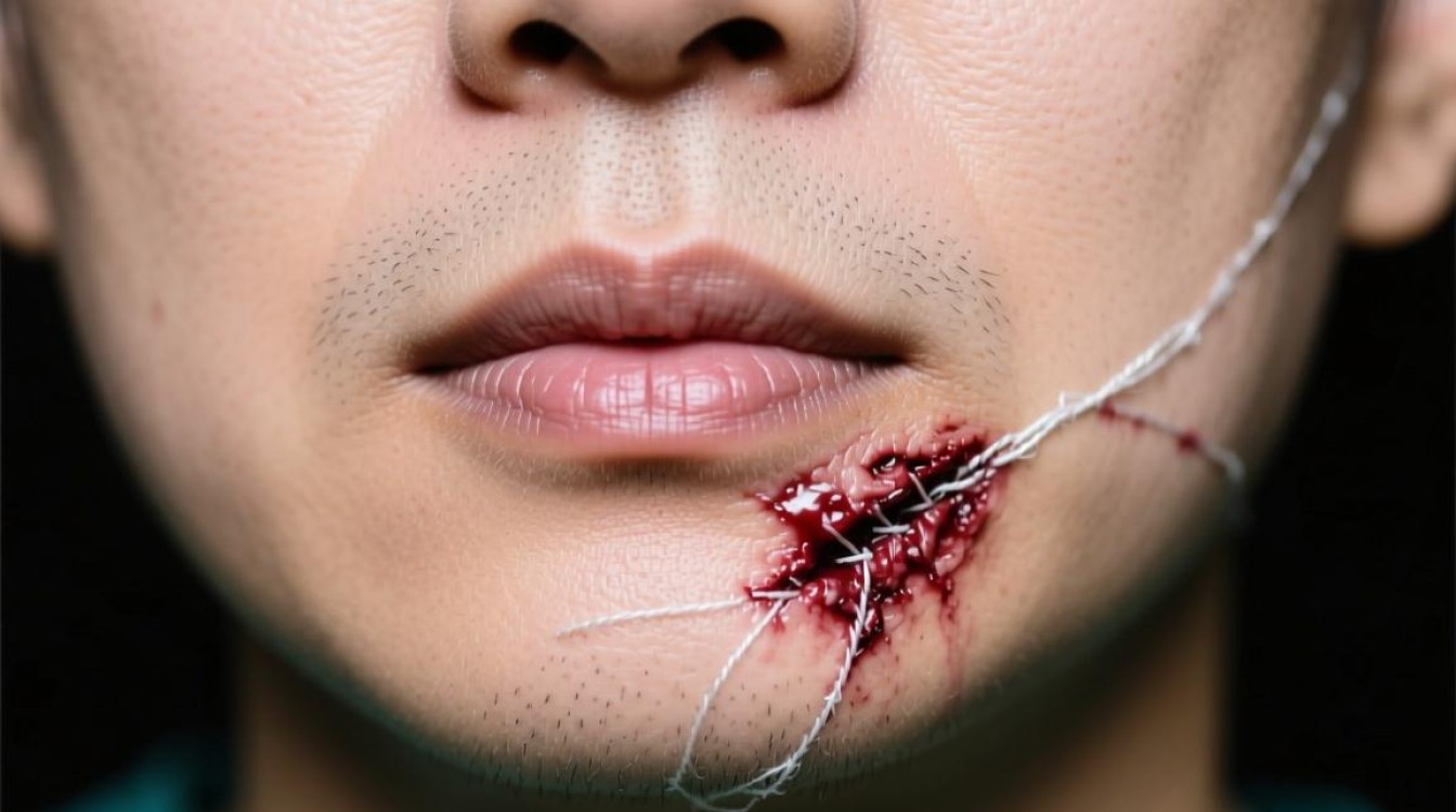 下巴很深的口子怎么处理,深伤口愈合后会不会留疤 下巴很深的口子怎么处理