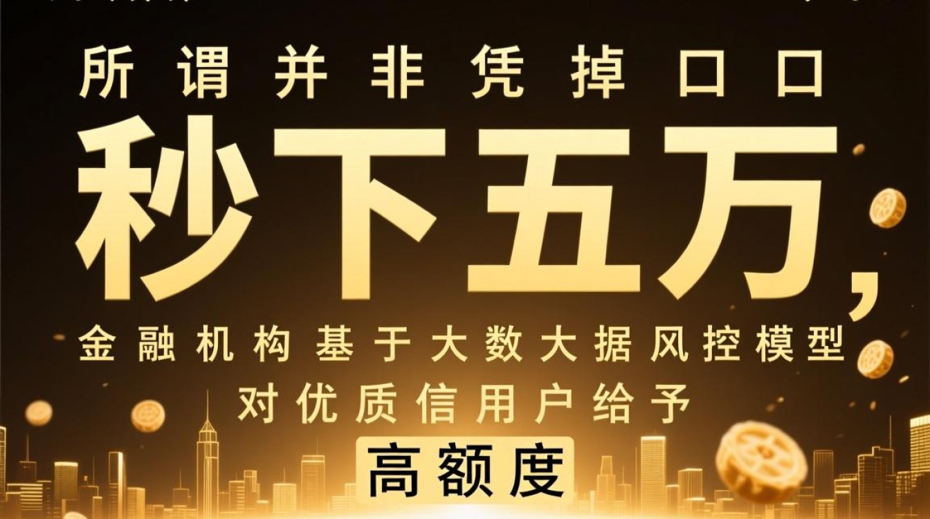 秒下五万的口子怎么申请