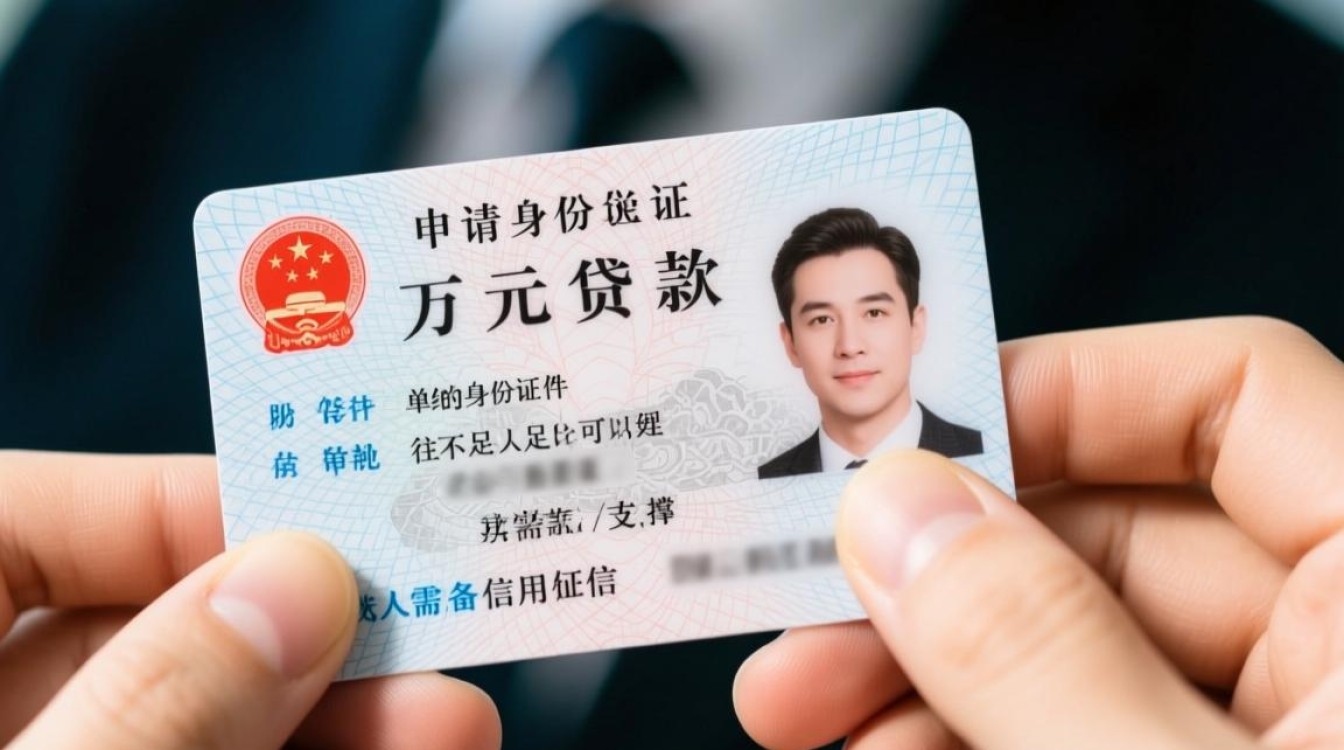 凭身份证贷款一万需要什么条件