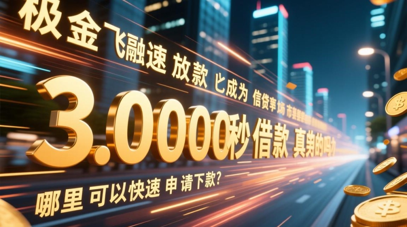 3000秒借款是真的吗，哪里可以快速申请下款？