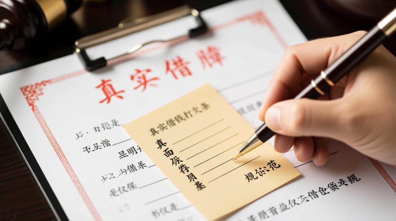 真实借钱打欠条怎么写？个人借钱欠条正规格式是怎样的？