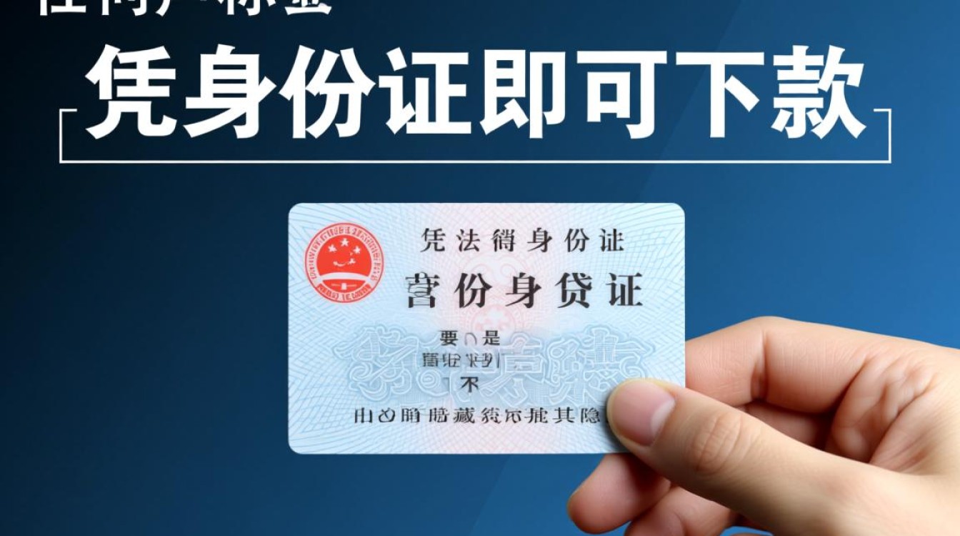 借钱只有身份证能下款吗