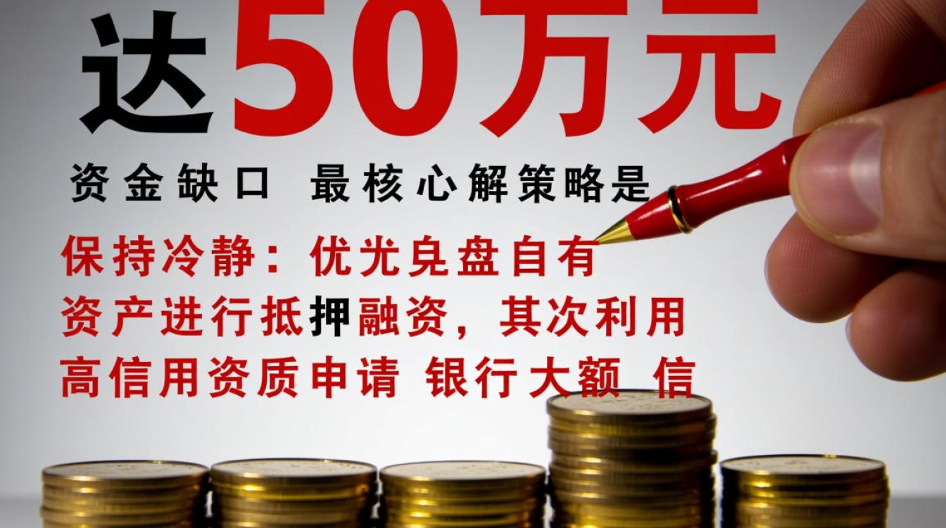 急需用钱50万怎么办