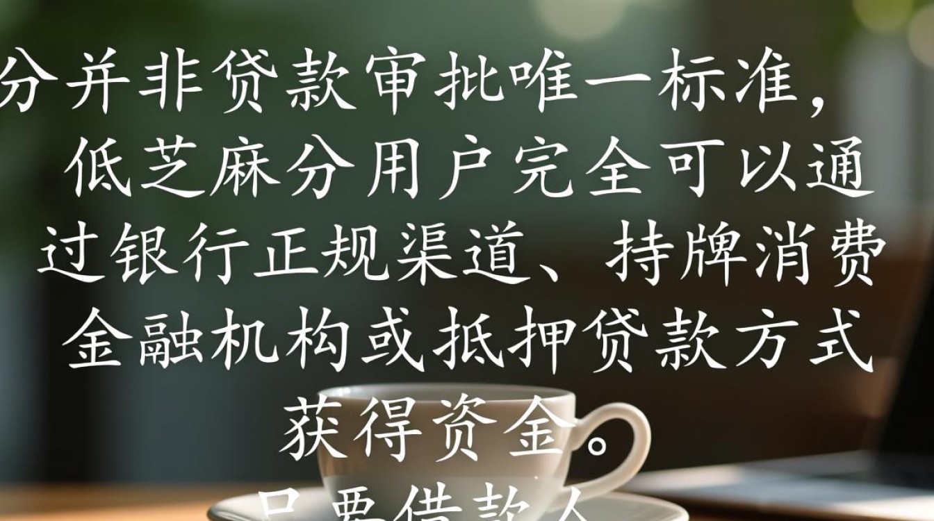 不需芝麻分贷款哪里有?芝麻分低怎么借钱? 不需芝麻分贷款哪里有