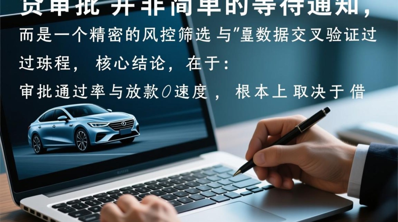 车贷审批流程中代表什么