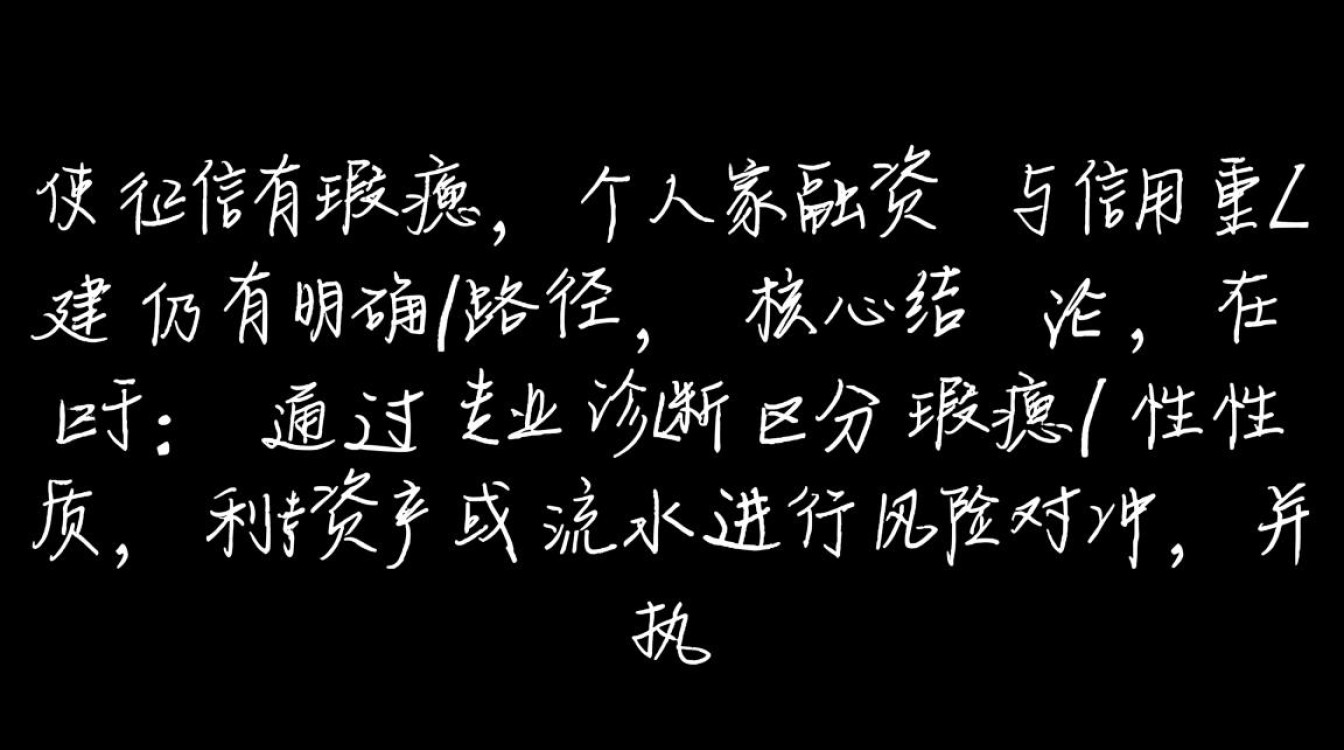 征信有瑕疵能贷款吗