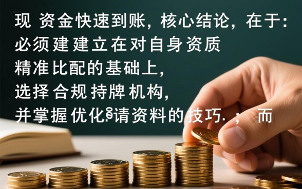 网贷下钱快的口子哪个靠谱？2026正规秒下款推荐