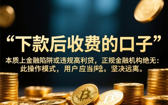 下款后收费的口子有哪些，2026靠谱贷款平台怎么申请