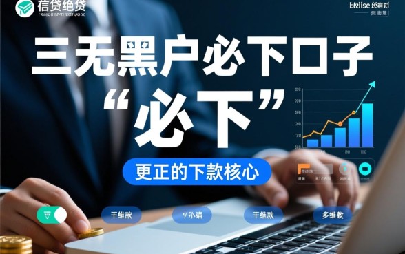 三无黑户必下口子是真的吗，2026年哪里有秒批下款的口子