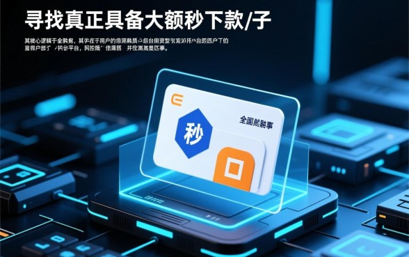 大额秒下款的口子是真的吗，2026正规大额秒下款口子有哪些