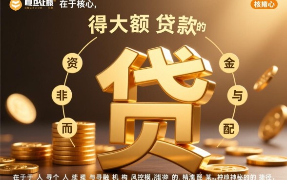 大额必下款的口子有哪些？2026年哪里有必下款的大额贷款？