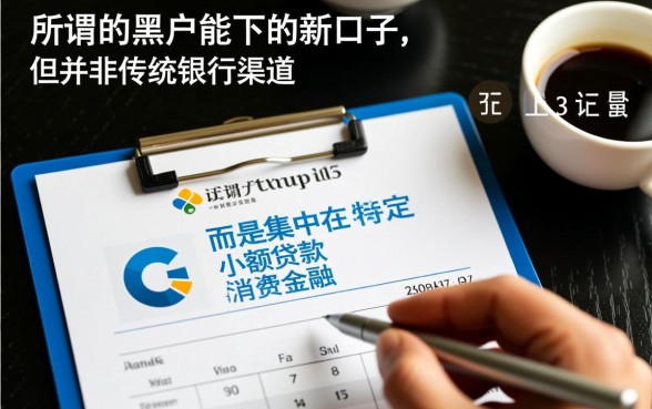 黑户能下的新口子有哪些，2026最新黑户必下款口子