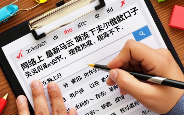 马云最新借款口子有哪些？2026怎么申请容易通过？