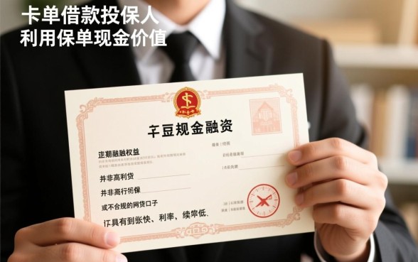 保单借款哪里可以借，有保单借款的口子吗