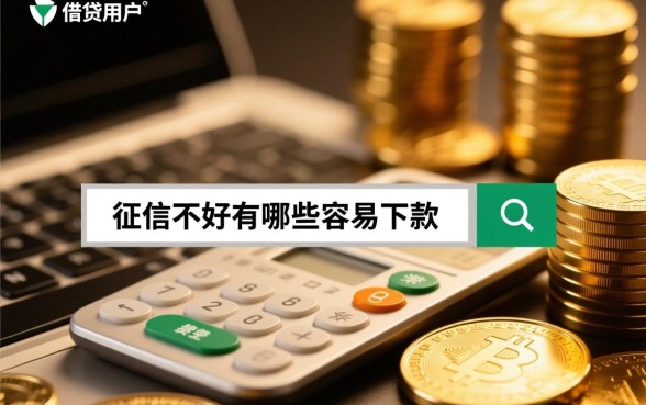 什么借款口子必过，征信不好有哪些容易下款的？