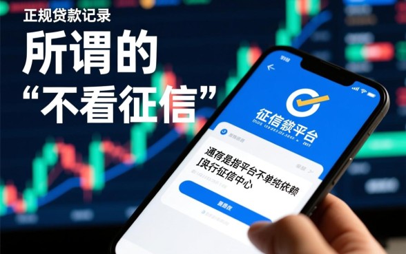 贷款平台不看征信是真的吗，有哪些不看征信的正规平台
