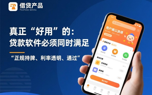 贷款软件哪个好用，正规贷款APP哪个下款快？