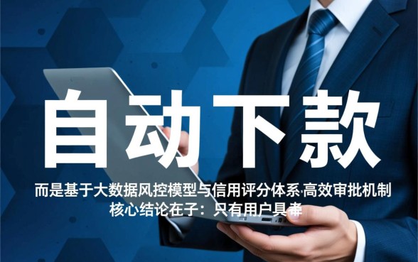 哪些口子自动下款，2026有哪些不用审核秒下款的口子