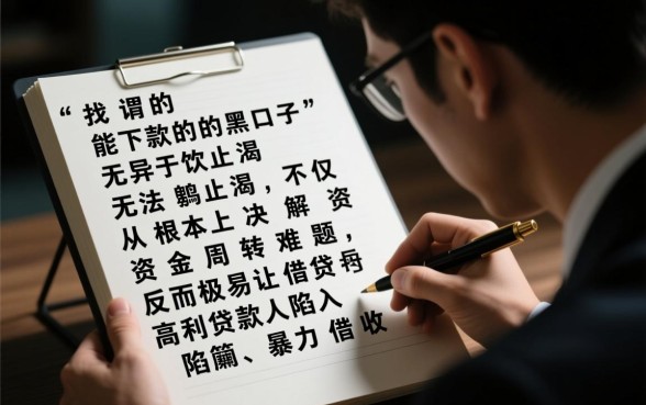 能下款的黑口子有哪些？2026年最新放水口子在哪里找？