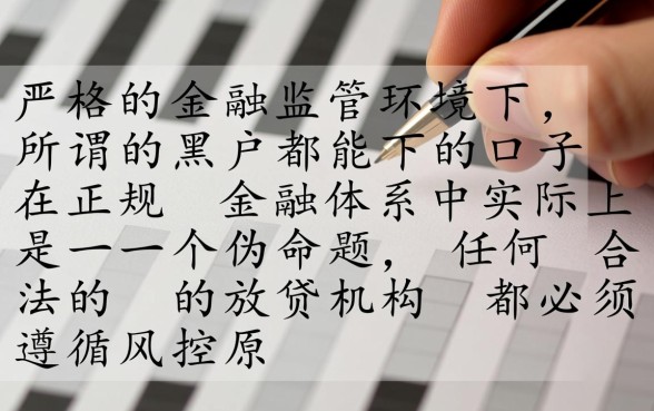 黑户都能下的口子有哪些，2026年不用审核的黑户贷款？