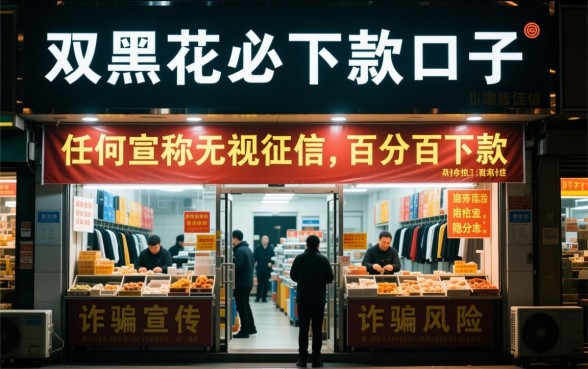 双黑花必下款口子有哪些？2026年不看征信秒下款吗？