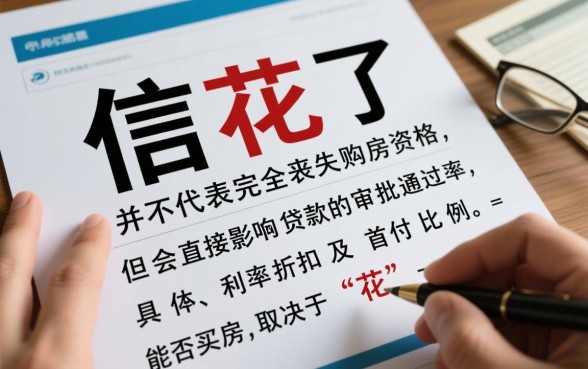 征信花了能买房吗，征信花了怎么恢复才能贷款