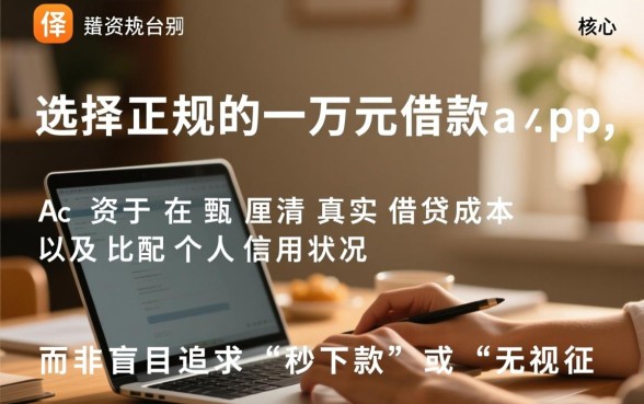 一万元借款app哪个好，一万元借款app怎么申请