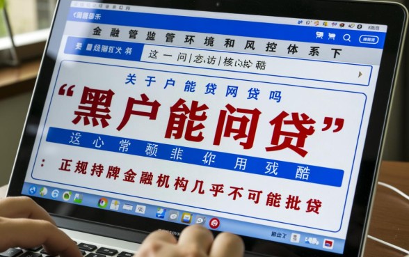 黑户能贷的网贷吗，2026年哪里有不用审核的口子？