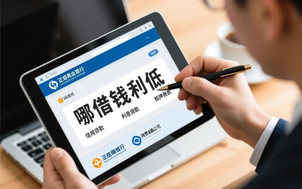 去哪借钱利息最低？正规网贷平台哪个利息最低？