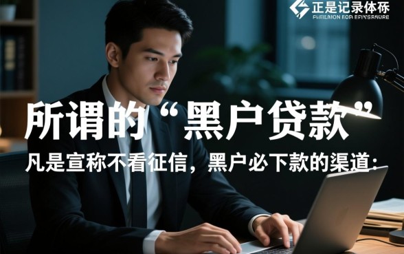 征信花了黑户能贷款吗，哪里有不看征信秒下款的口子？