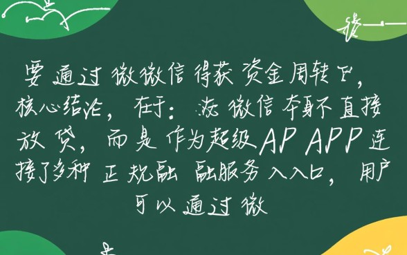 微信在哪能借到钱，微信微粒贷借钱入口在哪里？