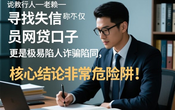 失信人员能网贷吗，2026有哪些不查征信的口子