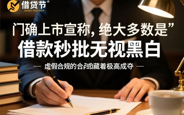 借款秒批无视黑白的口子是真的吗？急需用钱哪里能借到？