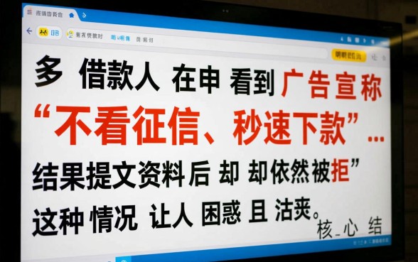 网贷不看征信为什么被拒,哪里有真正不看征信的 网贷不看征信为什么被拒