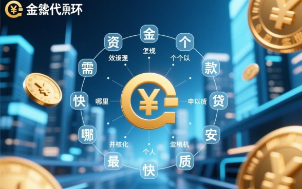 快速正规个人贷款哪里可以申请