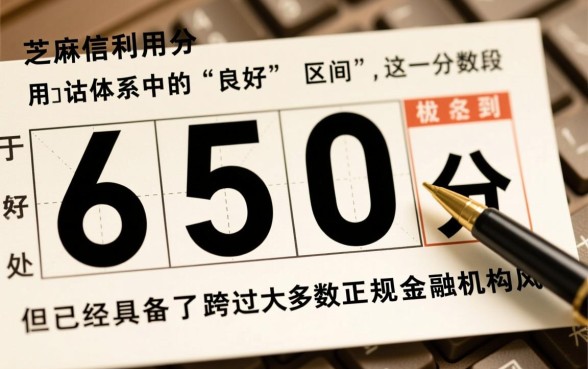 芝麻分650能借款吗